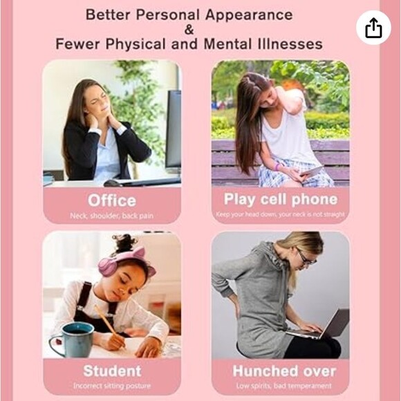 Posture Correcter and Back Straightener Yoga Sticks for Adults and Kids - Picture 4 of 5